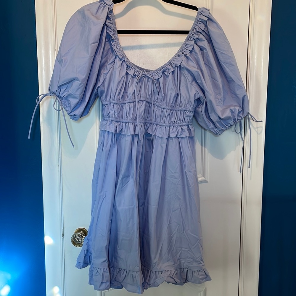 En Saison Danielle Dress in Blue